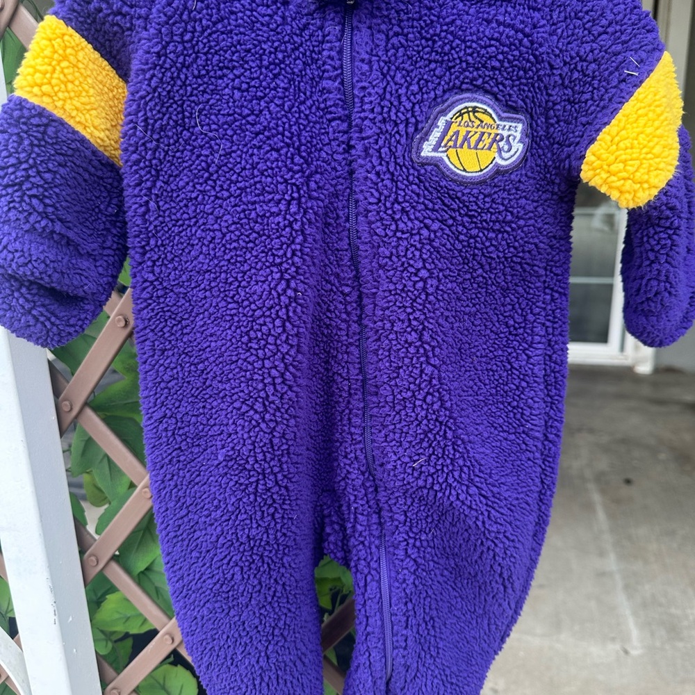 NBA Lakers Purple and Yellow One Piece